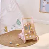 VIGA PolarB Drewniany Pchacz Chodzik Różowy Edukacyjny Podgląd zdjęcia produktu 8
