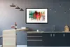 MuchoWow® Gerahmtes Poster Ölgemälde - Abstrakt 90x60 cm - Produktbild-Vorschau 5