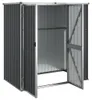 vidaXL Tuinhuis, antraciet, 161x89x161 cm, verzinkt staal Productafbeelding-voorbeeld 4
