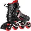 A single inline skate is shown against a white background. Voir les images du produit