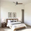 ventyly HYBRID Deckenventilator mit Licht schwarz/Esche Produktbild-Vorschau 1