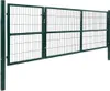 vidaXL Portail de jardin avec poteaux 350 x 120 cm Acier Voir les images du produit 7