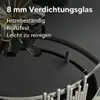 Runder Couchtisch aus Glas, Doppelglas, modern, 80 x 80 x Produktbild-Vorschau 8
