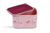 A pink Tupperware container with a red lid, decorated with Disney characters. Anteprima dell’immagine prodotto