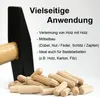 Holzdübel aus Buche - Riffeldübel Holz Dübel Holzstifte (Ø Produktbild-Vorschau 4