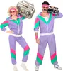 Kostüm Outfit Sportler Trainingsanzug DISCO 80er XXXL Produktbild-Vorschau 1