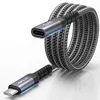 JSAUX Estensore USB-C 3.2 100W 5A 10Gbps iPhone MacBook Anteprima dell’immagine prodotto 7
