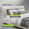 Juskys Polsterbett Florenz 140 x 200 cm mit Matratze, Produktbild-Vorschau 5