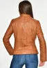 Mustang Lederjacke Amilia Damen cognac L Produktbild-Vorschau 4