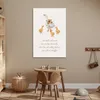 MuchoWow® - Leinwandbilder - Kinder - Gänse - Beige - Zitat Produktbild-Vorschau 2