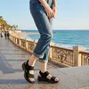 Damen Sport Sandalen Pantoletten Flexible Sommer Schuhe Produktbild-Vorschau 5