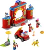 A LEGO set of Mickey and Friends fire station and fire truck with characters. Produktbild-Vorschau