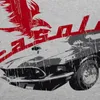 style3 Muscle Car T-Shirt Damen mustang, Farbe:Grau Produktbild-Vorschau 2