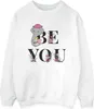 Disney - "Be You" Sweatshirt für Damen BI14310 (M) (Weiß) Produktbild-Vorschau 1