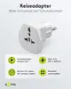 Cestovný adaptér Goobay 94026 Univerzálny/ochranný kontakt Náhľad obrázku produktu 5