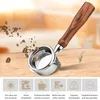 58 mm 3 Ohren Edelstahl Bodenloser Naked Siebtraeger Holz Produktbild-Vorschau 5