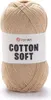Yarnart Baumwolle Soft 07 Ciepły Beż: Fein, 600m/100g, Produktbild-Vorschau 3