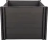 Hochbeet G21 Crop 106 x 106 x 80, WPC, Ebenholz Produktbild-Vorschau 1