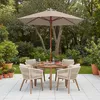 home24 Sonnenschirm - Grau Produktbild-Vorschau 4