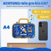 900ML Boîte à pain anti-fuite Enfants avec compartiments Voir les images du produit 5