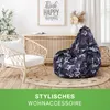 Green Bean® Sitzsack mit Rückenlehne "Cozy" 80x70x90cm - Produktbild-Vorschau 7