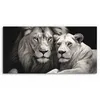 DEQOART Hybrid Leinwand Bild 60x30 cm 'Königliches Duo' Produktbild-Vorschau 2