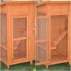 Hasenstall Kaninchenstall XL Jumbo natur Produktbild-Vorschau 3