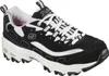 A studio shot of a single black and white sneaker. Náhled obrázku produktu