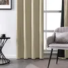 100% Tende oscuranti con occhielli per camera da letto set Anteprima dell’immagine prodotto 6