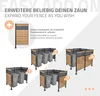ML-Design ohrádka pro 1 odpadkový koš, vzhled antracitového Náhled obrázku produktu 5