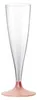 Champagnerglaser - 10x - Kunststoff - 140ml- Rosegold - Produktbild-Vorschau 1