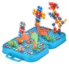 Diy schroevendraaierset kofferpuzzel dinosaurussen blokken Productafbeelding-voorbeeld 2