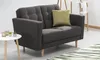 Max Winzer Sofa 2-Sitzer Jasmin - Flachgewebe anthrazit - Produktbild-Vorschau 2