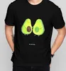 Mr. & Mrs. Panda Größe XL T-Shirt Avocado Pärchen - Schwarz Produktbild-Vorschau 3