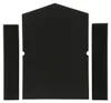 Three black foam filter pieces arranged on a white background. Produktbild-Vorschau
