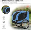 PawHut Hundeanhänger Fahrradanhänger Hundetransporter Hunde Produktbild-Vorschau 6