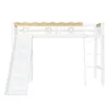 Flieks Lit superposé 90x200cm avec toboggan et échelle, lit Voir les images du produit 10