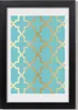Bild 20x30 MDF-Rahmen, Wandkunst Arabisches Muster Produktbild-Vorschau 1