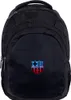A black backpack with the FC Barcelona logo on the front. Voir les images du produit