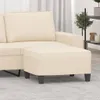vidaXL Podnóżek beżowy 70x55x41 cm Tkanina z mikrofibry Podgląd zdjęcia produktu 2