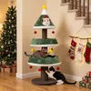 COSTWAY 143cm Kratzbaum im Weihnachtsbaum-Design, Produktbild-Vorschau 9
