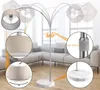 MONZANA® Bogenlampe Stoffschirm Marmorfuß 150-175 cm Produktbild-Vorschau 3