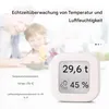4er Set Digitales Thermo-Hygrometer – 2x Schwarz & 2x Weiß Produktbild-Vorschau 8