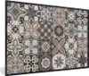 MuchoWow® Gerahmtes Poster Blumen - Figuren - Braun - Produktbild-Vorschau 1