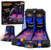 Mini-tafelbasketbal dubbel vaardigheidsspel voor 2 spelers Productafbeelding-voorbeeld 1