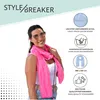styleBREAKER Damen Schal Leicht & Transparent mit kurzen Produktbild-Vorschau 4