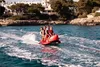 Jobe CHASER Funtube a forma di banana per 4 persone, rosso, Anteprima dell’immagine prodotto 4