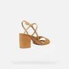 Damensandalen GEOX VIRNILISA 65 S G013229 HELLBRAUN Größe: Produktbild-Vorschau 3