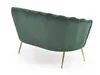 Halmar Sofa Amorinito XL - dunkelgrün / gold Produktbild-Vorschau 2