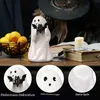 2 Stück Halloween Deko Geister Figuren mit Fledermaus Produktbild-Vorschau 4